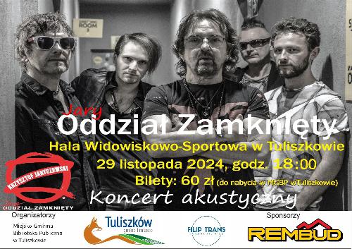 Jary Oddział Zamknięty - Tuliszków - koncert akustyczny Jary Oddział Zamknięty - Tuliszków - koncert akustyczny