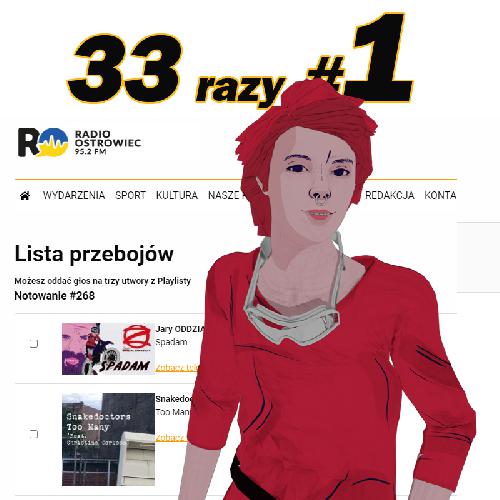 SPADAM - 33 razy na miejscu pierwszym w Radiu Ostrowiec.