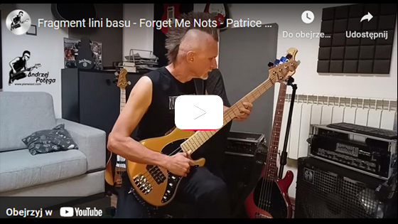 Fragment lini basu - Forget Me Nots - Patrice Rushen